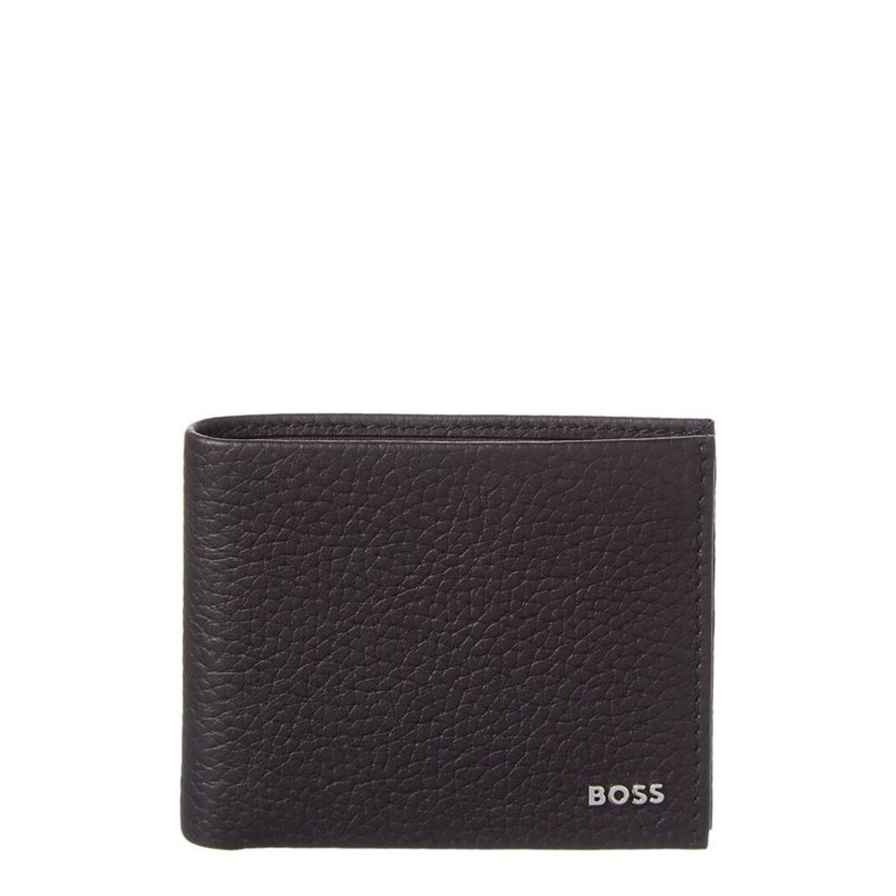 Hugo Boss New Crosstown Leather Wallet, Black